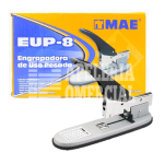 ENGRAPADORA DE USO PESADO 210 HOJAS MAE EUP-8